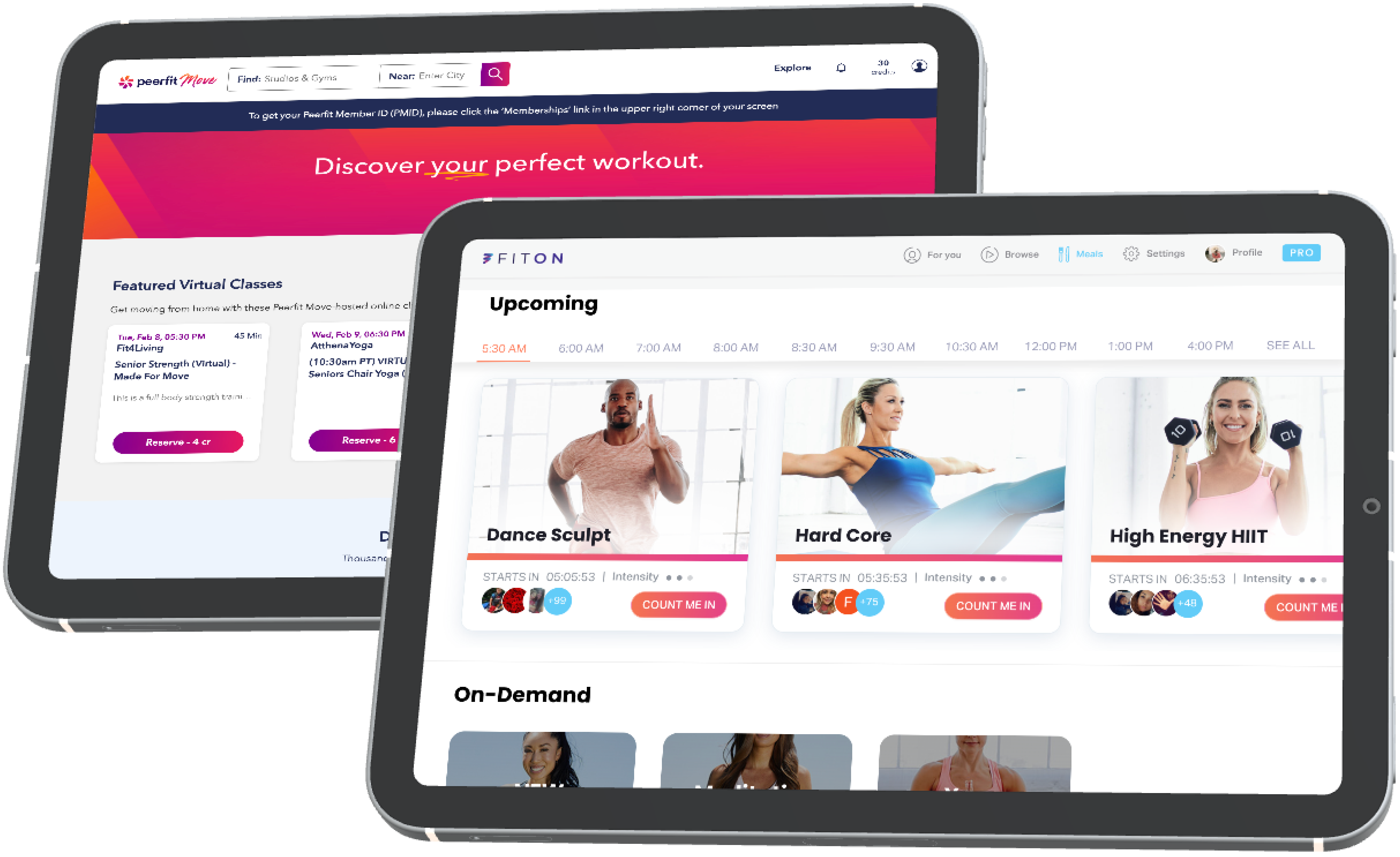 Digital Streaming Fitness Classes For Seniors Peerfit Move